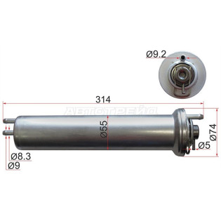 Фильтр топливный BMW 5-SERIES E39 96-04/7-SERIES E38 96-01/X5 00-06 SAT