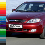 Бампер передний в цвет кузова Chevrolet Lacetti (2004-2013) хэтчбек