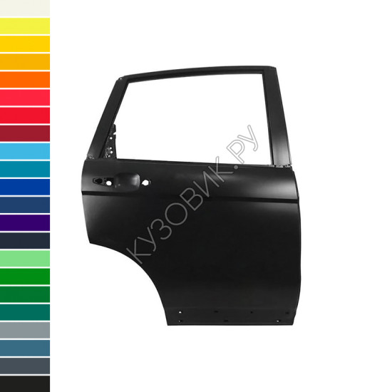 Дверь задняя правая в цвет кузова Honda CR-V 3 (2006-) Дверь задняя правая в цвет кузова Honda CR-V 3 (2006-)