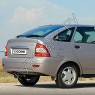 Бампер задний в цвет кузова Лада Приора 1 (2007-2013) хэтчбек