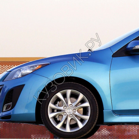 Крыло переднее левое в цвет кузова Mazda 3 BL (2009-2012) Крыло переднее левое в цвет кузова Mazda 3 BL (2009-2012)