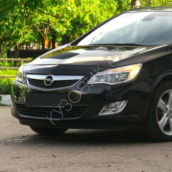 Бампер передний в цвет кузова Opel Astra J (2009-2012) Бампер передний в цвет кузова Opel Astra J (2009-2012)