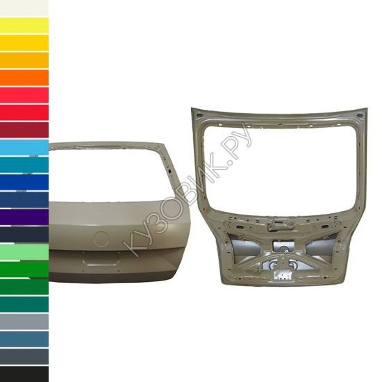 Крышка багажника в цвет кузова Skoda Octavia A7  (2013-2017)